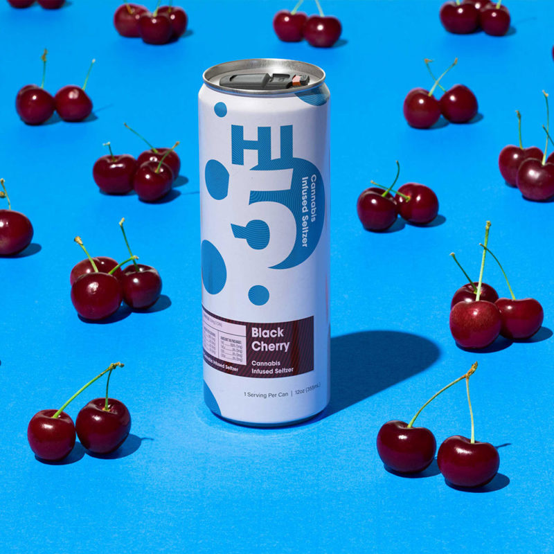 Hi5 Black Cherry Seltzer | Cannabis Dispensary | Theory Wellness