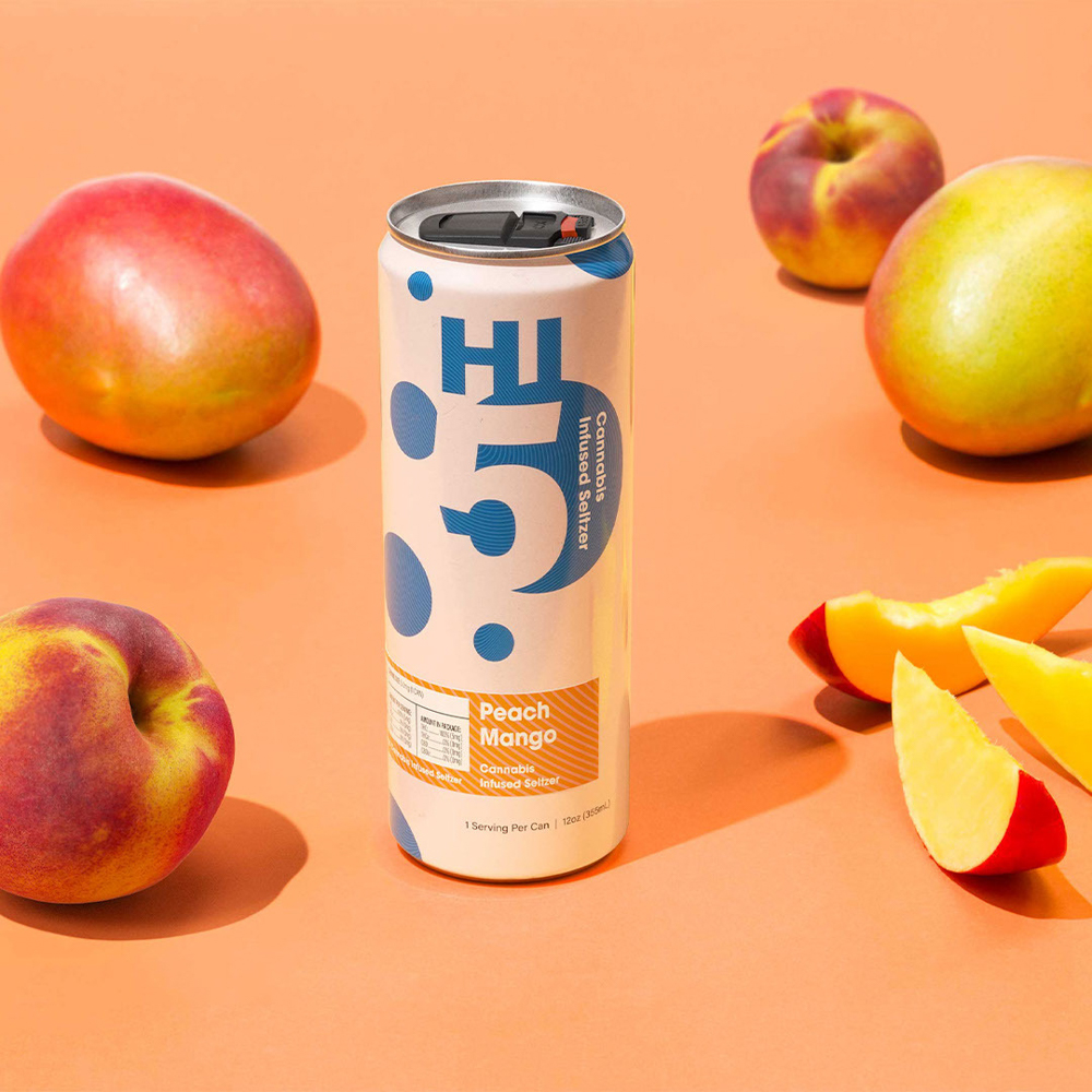 Hi5 Cannabis Infused Seltzer - Peach Mango