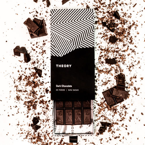 Theory Wellness THC Edible Dark Chocolate Bar
