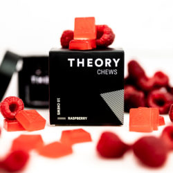 Theory Wellness THC Edible Sour Raspberry Chews