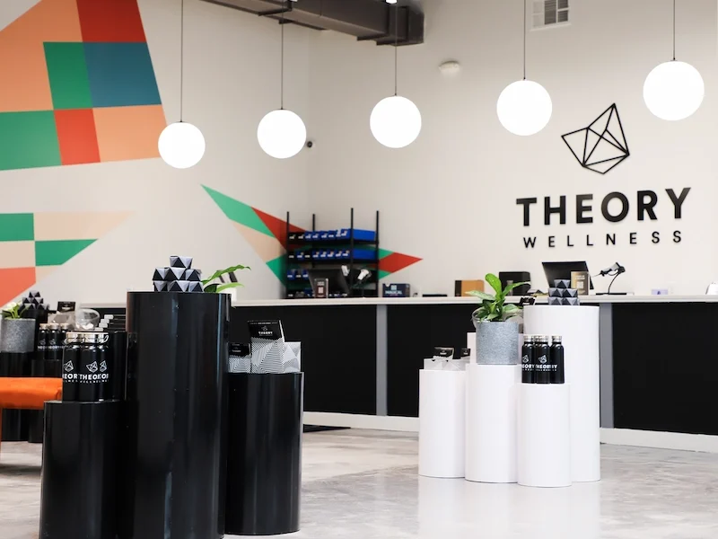 Theory Wellness Trenton New Jersey sales floor