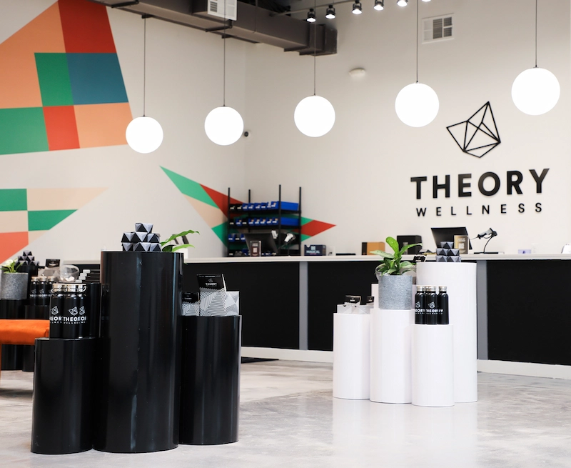 Theory Wellness Trenton New Jersey sales floor
